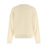 Logo embroidery sweatshirt