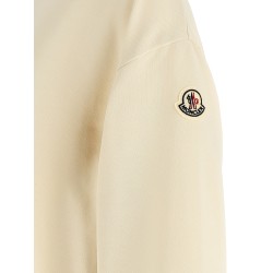 Logo embroidery sweatshirt