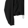 Hooded bomber jacket