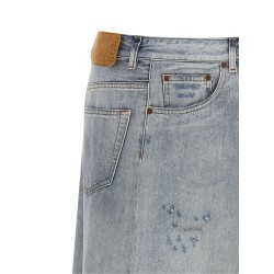Asymmetrical construction skirt
