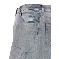Asymmetrical construction skirt