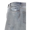 Asymmetrical construction skirt