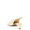Leather slingback