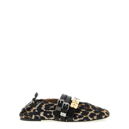 'Sue Triple' ballet flats