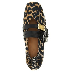'Sue Triple' ballet flats
