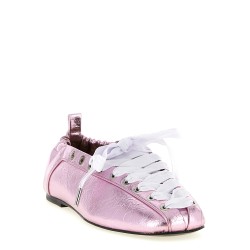'Lace-Up' ballet flats