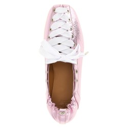 'Lace-Up' ballet flats