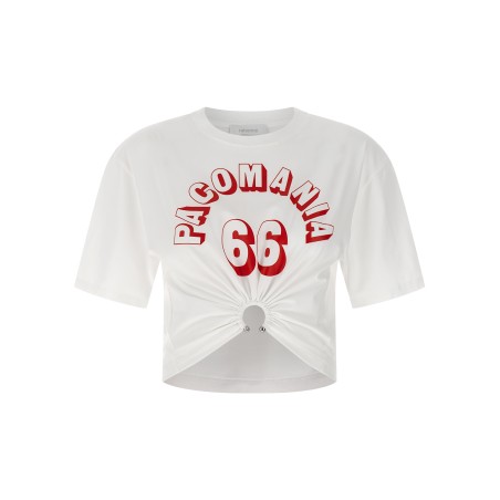 Printed piercing t-shirt