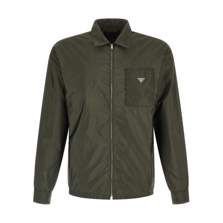 Re-nylon feather shirt