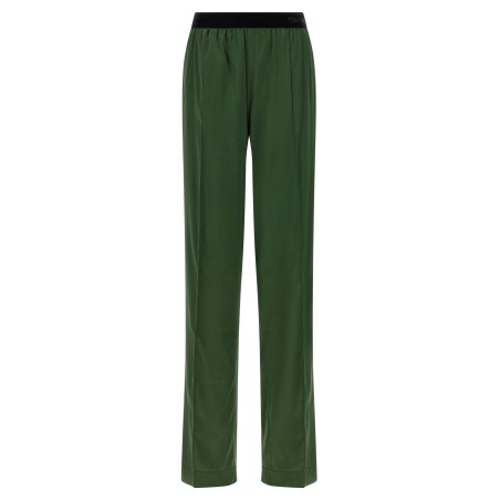 Silk pants