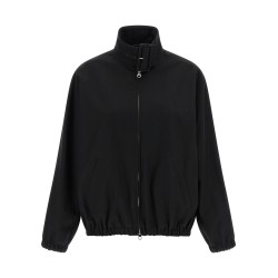 'Buckle Zipped Bomber' jacket