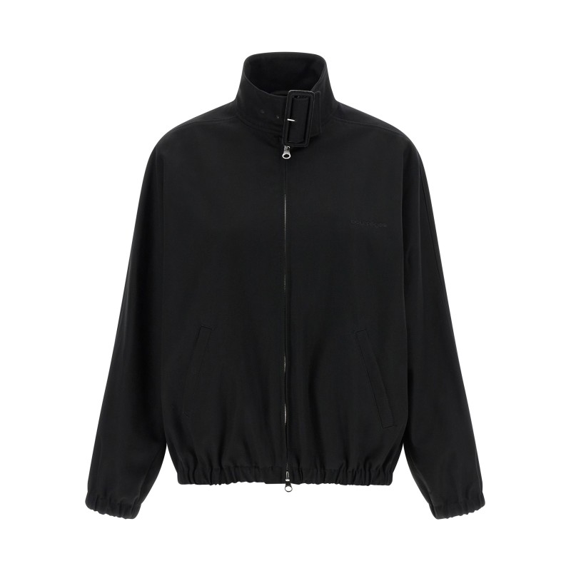'Buckle Zipped Bomber' jacket