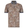 'Arnica Paisley' polo shirt