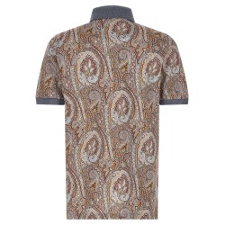 'Arnica Paisley' polo shirt