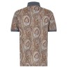 'Arnica Paisley' polo shirt