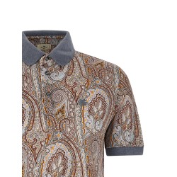 'Arnica Paisley' polo shirt