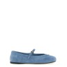 Suede ballet flats