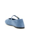 Suede ballet flats