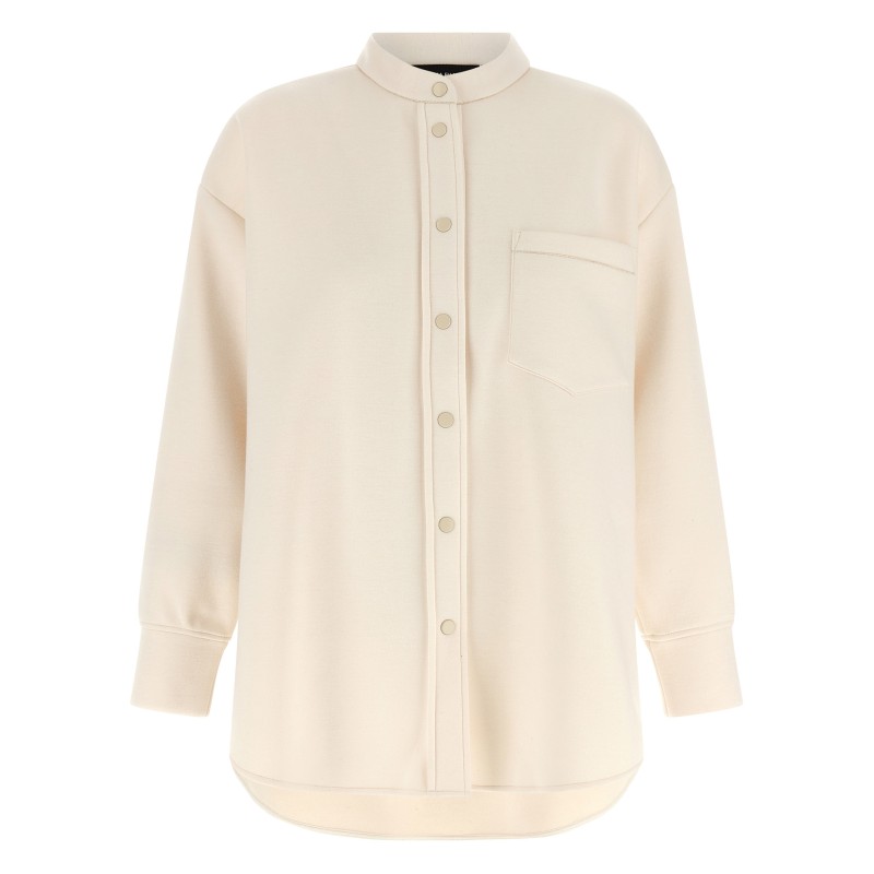 Scuba cashmere shirt