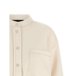 Scuba cashmere shirt