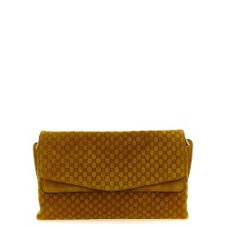 GG medium suede shoulder bag