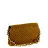 GG medium suede shoulder bag