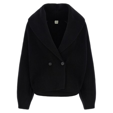 'Shawl-Lapel' cardigan
