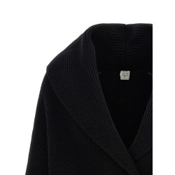 'Shawl-Lapel' cardigan