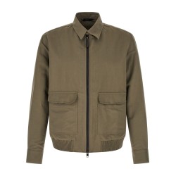 Linen cotton blouson