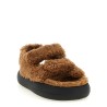Shearling sandals