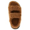 Shearling sandals