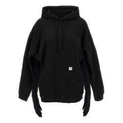 Hoodie dress with gloves