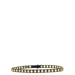 Crystal studs belt