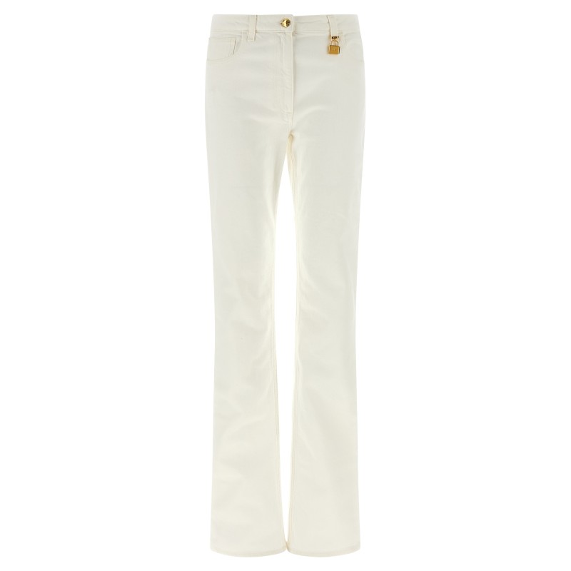 Jewel padlock jeans
