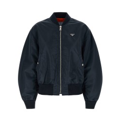 Twill bomber jacket
