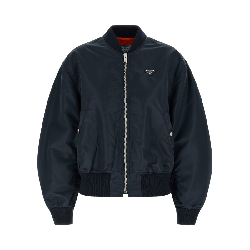 Twill bomber jacket