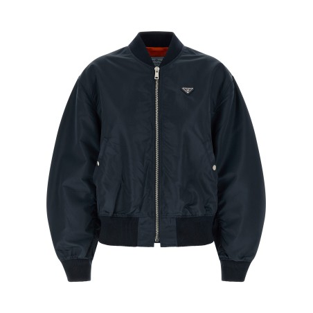 Twill bomber jacket