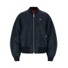 Twill bomber jacket