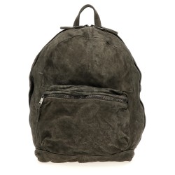 Leather backpack
