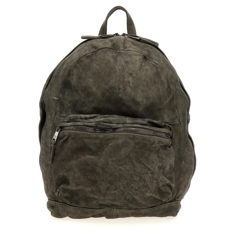 Leather backpack