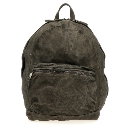 Leather backpack