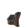 Leather mules