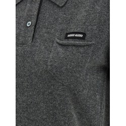 Cashmere polo shirt