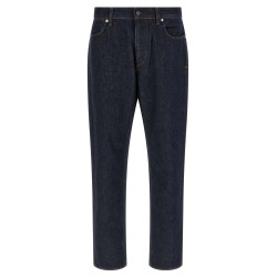 Indigo denim jeans