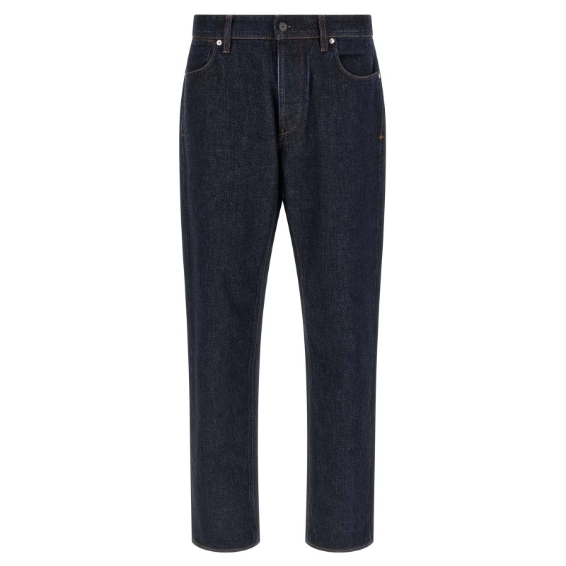 Indigo denim jeans