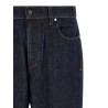 Indigo denim jeans
