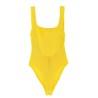 'Square Neck' one-piece swimsuit
