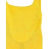 'Square Neck' one-piece swimsuit