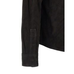 Suede shirt Gloves