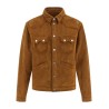 'Suede Boxy Shirt' jacket